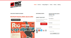 Desktop Screenshot of bboycalendar.com